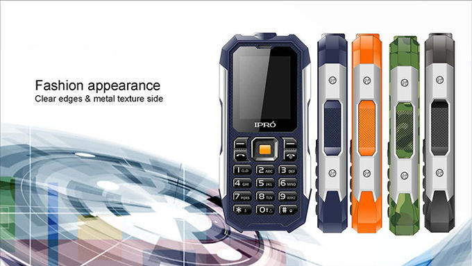 Water Resistant Tough Work Mobile Phones / Unbreakable Rugged Basic Phone