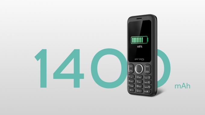 Unlocked Basic Cell Phone / 2G GSM Phone 1400mah Long Time Using Battery
