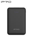 Black Portable Smartphone Charger , Iphone Portable Battery Charger 5000mah