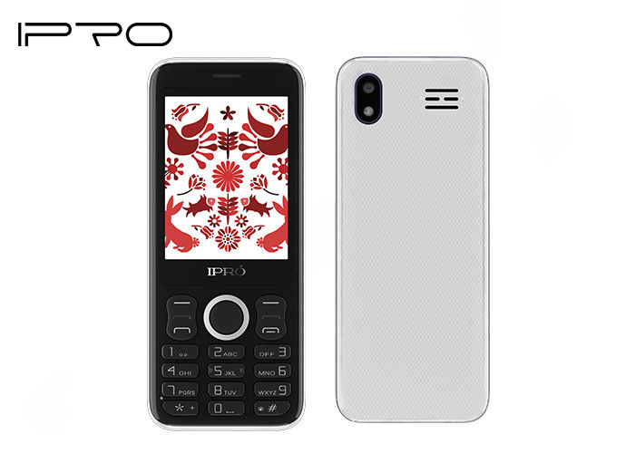 2.8" Screen IPRO Mobile Phone Loud Sound Plastic Case + Rubber Keypad