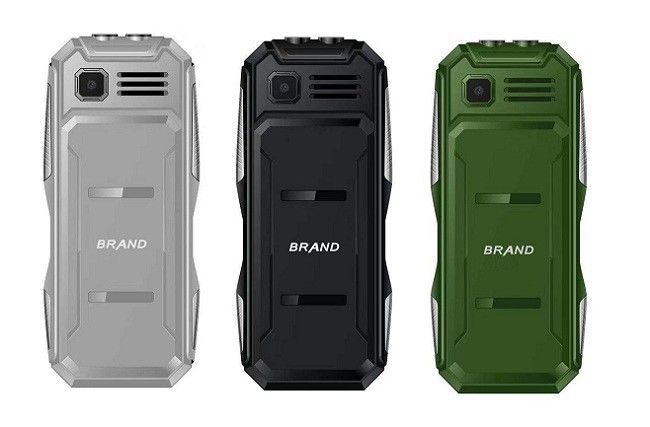 Dual Flash Light Rugged Cell Phones SC6531E 32MB+32MB GSM Four Bands